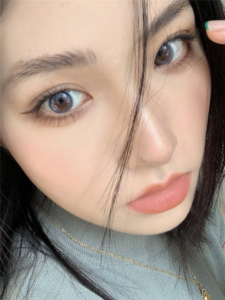 COMELYEYES年抛隐形眼镜 元气少女蓝14.2mm 1副/2片-VVCON美瞳网33