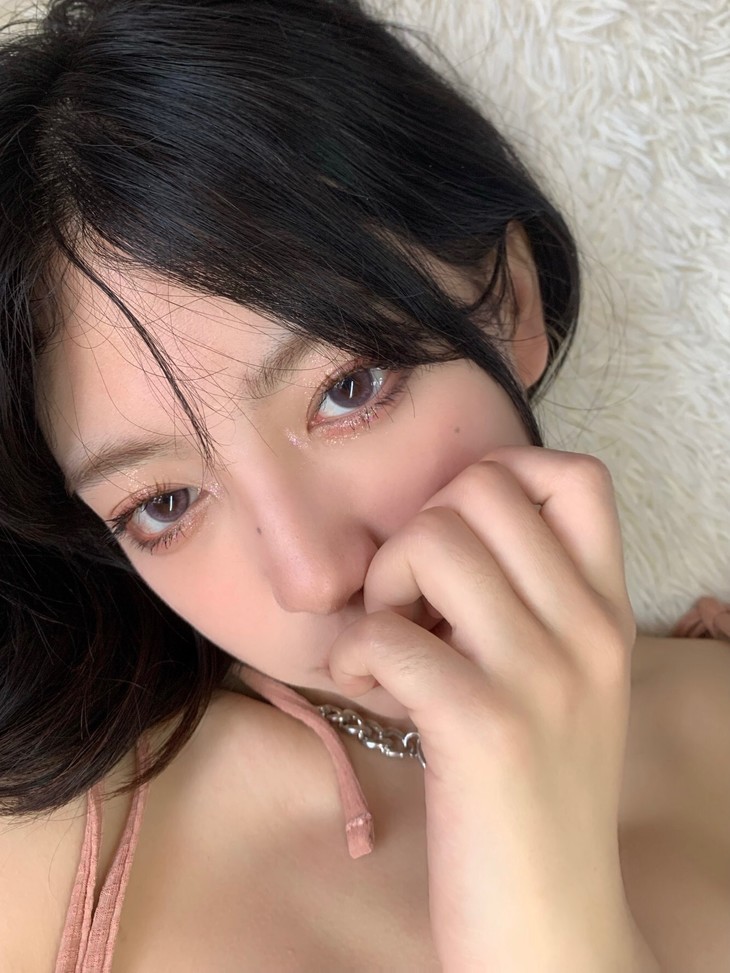 DIVABISOU年抛隐形眼镜 光感紫14.2mm 1副/2片-VVCON美瞳网11