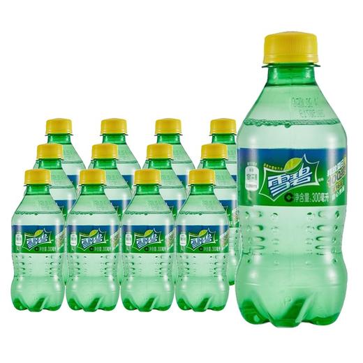 【百】雪碧塑料300ml 商品图0