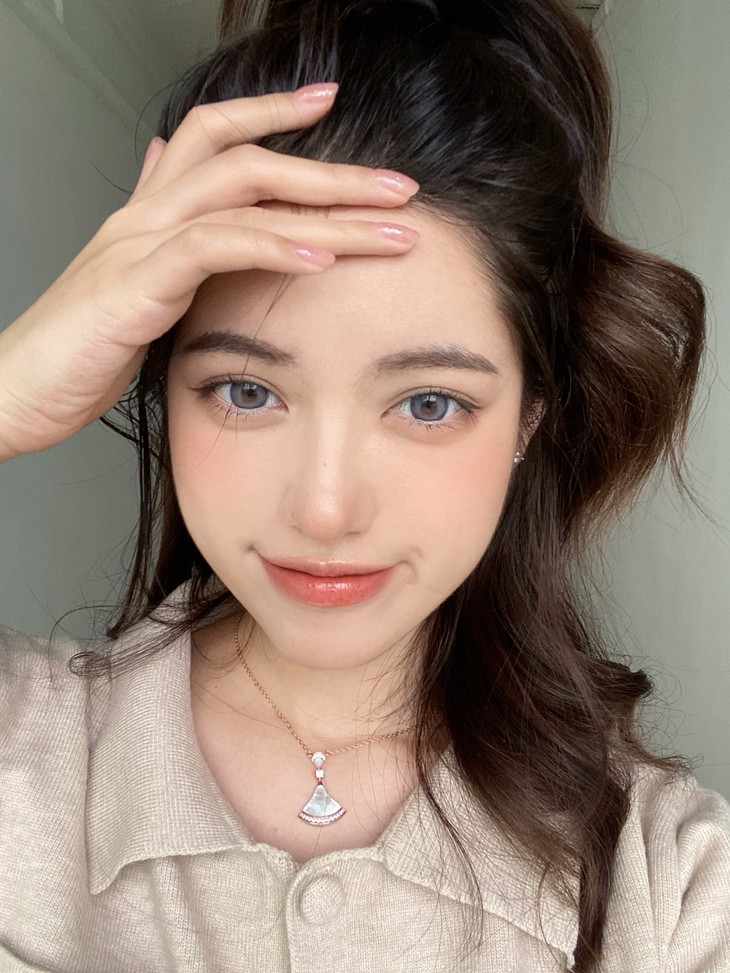 WhosCon年抛隐形眼镜 忧郁蓝调14.5mm 1副/2片-VVCON美瞳商城14