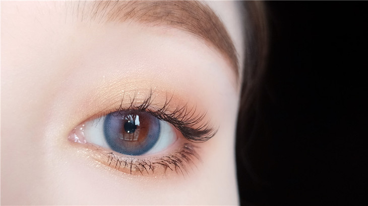 COMELYEYES年抛隐形眼镜 元气少女蓝14.2mm 1副/2片-VVCON美瞳网8