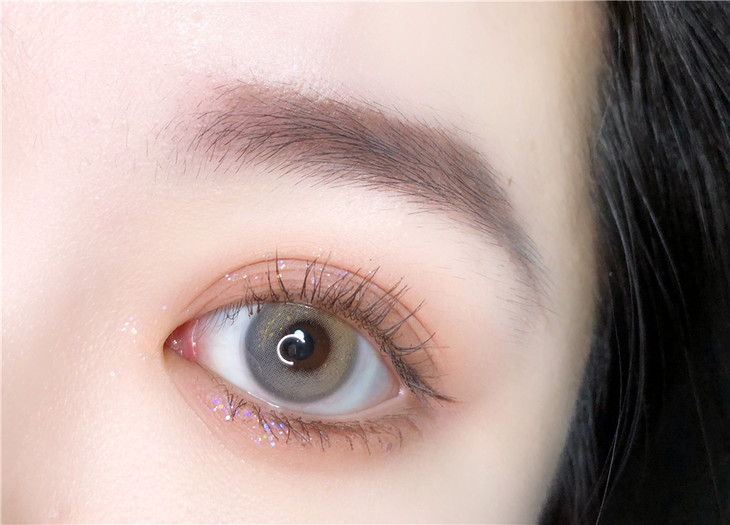 COMELYEYES年抛隐形眼镜 渐变泡泡灰14.5mm 1副/2片-VVCON美瞳商城13