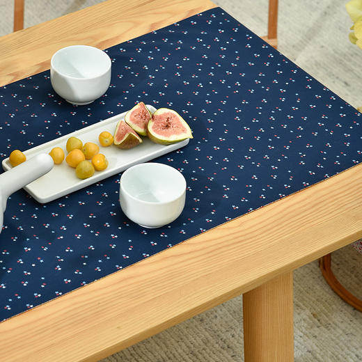 小星星与花日式碎花双面茶旗 商品图1