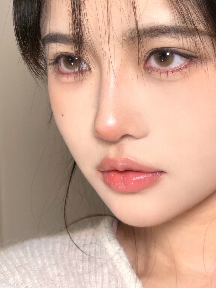 HYMORA年抛隐形眼镜 小奶杏14.0mm 1副/2片-VVCON美瞳商城11