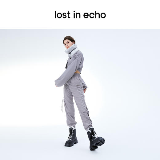 lost in echo 原创设计师品牌 皮毛一体加绒加厚保暖马丁靴短靴 商品图4