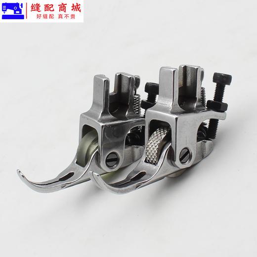 全钢牙签滚轮压脚平车装拉链牙签工业缝纫机压脚 商品图5