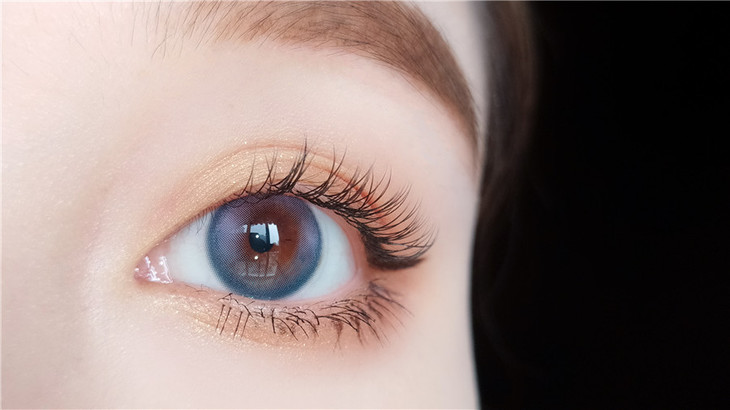 COMELYEYES年抛隐形眼镜 元气少女蓝14.2mm 1副/2片-VVCON美瞳网7