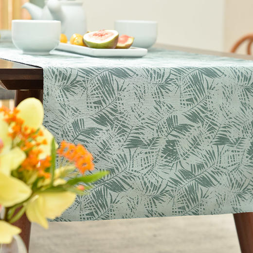 竹林三色日式双面棉布茶旗 商品图1