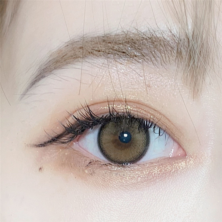 KIRAFAIRY年抛隐形眼镜 花岐褐14.2mm 1副/2片-VVCON美瞳网33