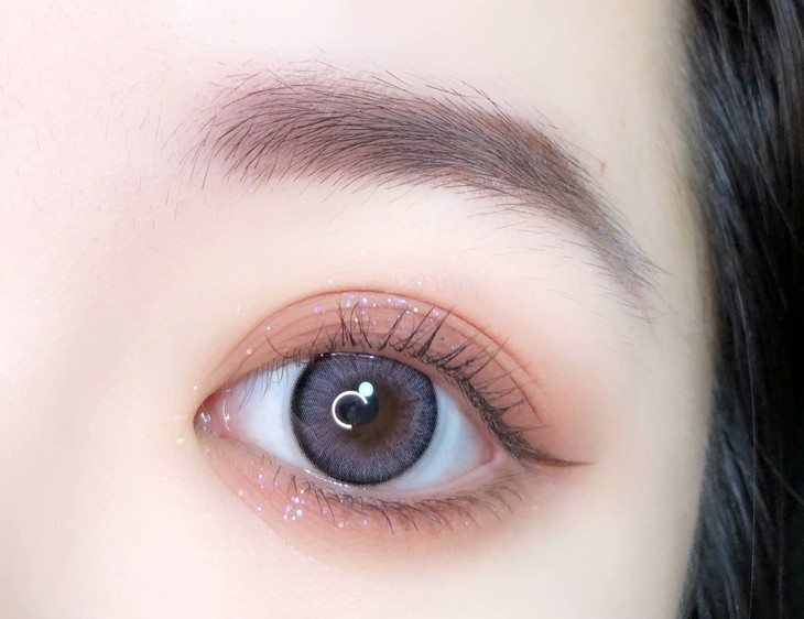 COMELYEYES年抛隐形眼镜 富家女紫14.5mm 1副/2片-VVCON美瞳网7