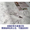 【有步骤】陈军工笔画白描底稿《依红理绣》锦鸡牡丹初学者临摹花鸟线稿CJ27 商品缩略图3