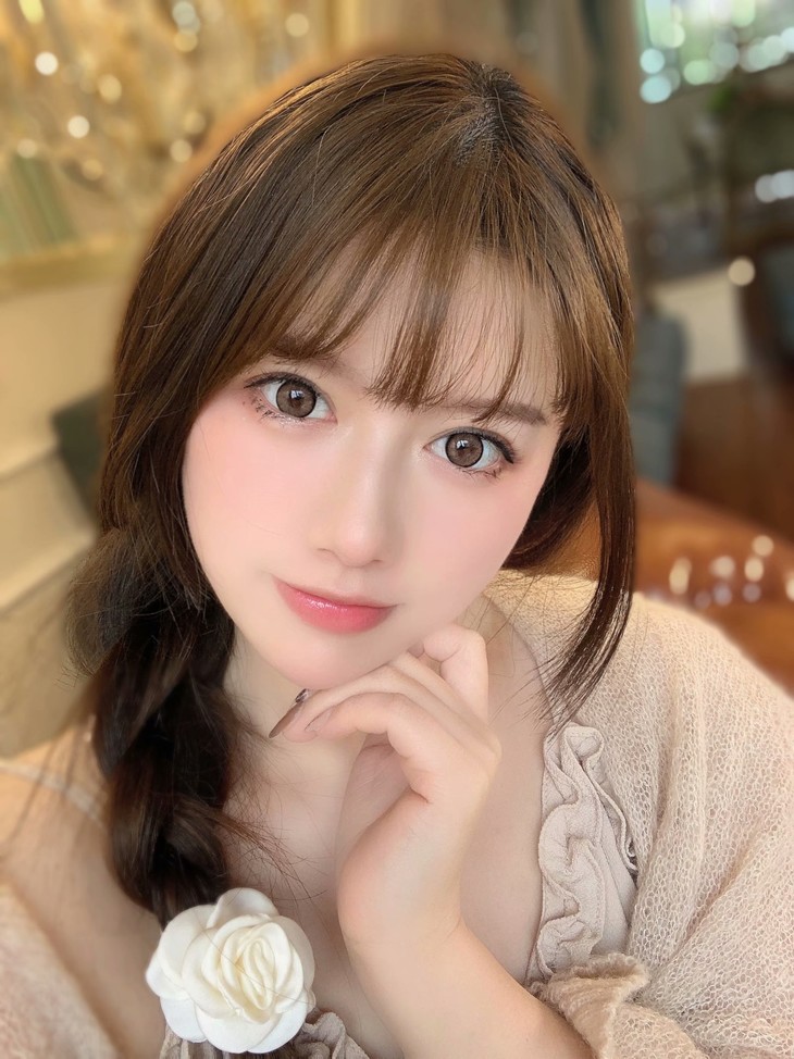 COMELYEYES年抛隐形眼镜 富家女棕14.5mm 1副/2片-VVCON美瞳网19