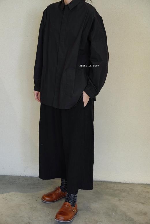 ECOLE DE CURIOSITES 棉质长袖衬衫有口袋 商品图6