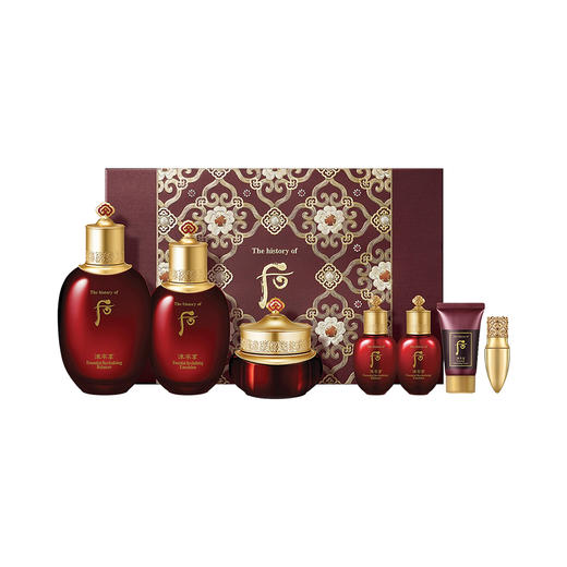 【YZ】The history of whoo/后whoo后津率享红水乳霜补水套装套（套盒产品会有变动） 商品图0