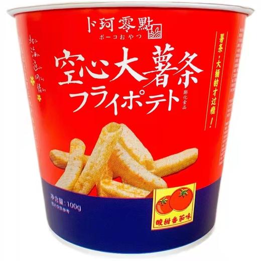 卜珂零点空心大薯条酸甜番茄味100g 商品图0