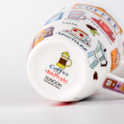 英国DUNOON丹侬Nevis型骨瓷水杯咖啡杯 黑色礼盒 商品图4