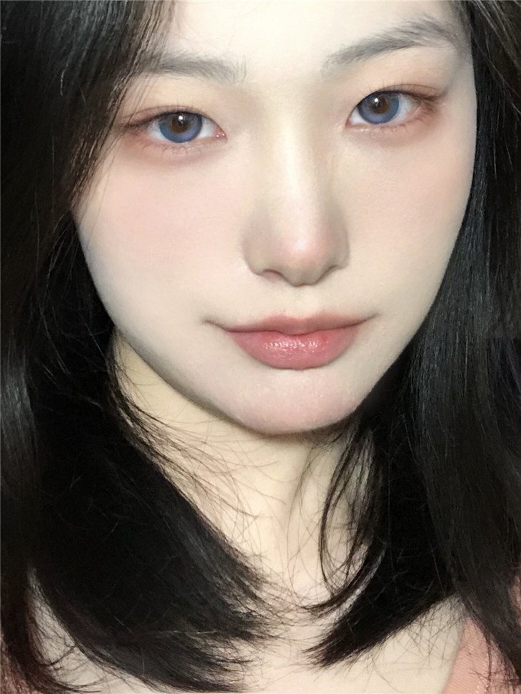 COMELYEYES年抛隐形眼镜 元气少女蓝14.2mm 1副/2片-VVCON美瞳网25