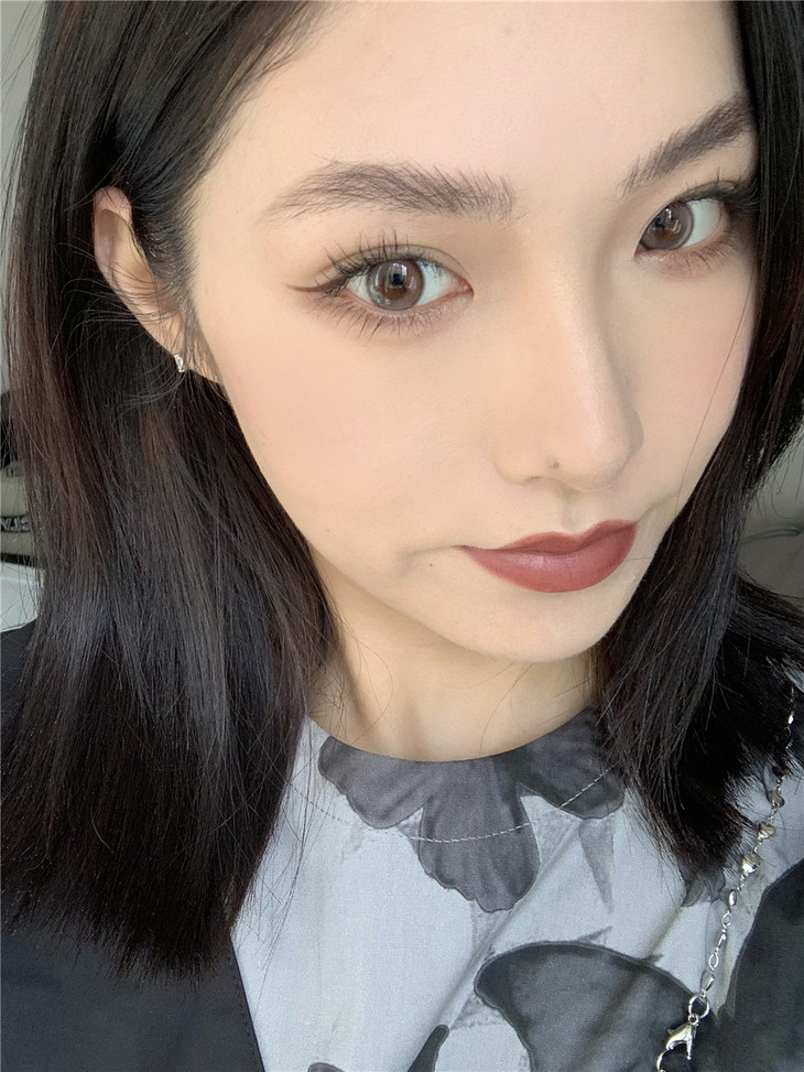 COMELYEYES年抛隐形眼镜 元气少女棕14.2mm 1副/2片-VVCON美瞳商城18