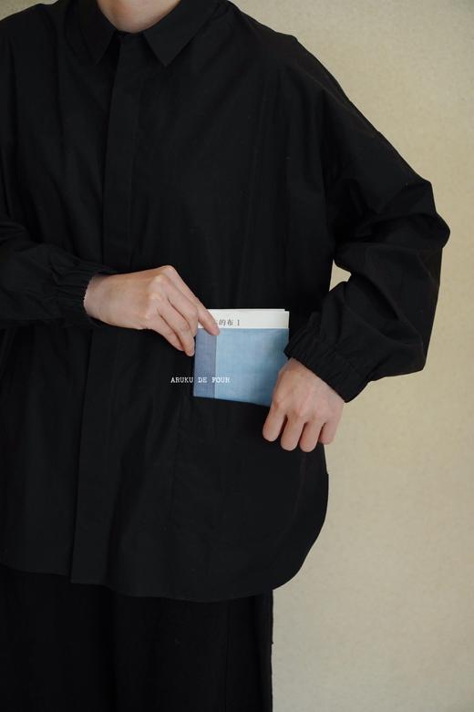 ECOLE DE CURIOSITES 棉质长袖衬衫有口袋 商品图7