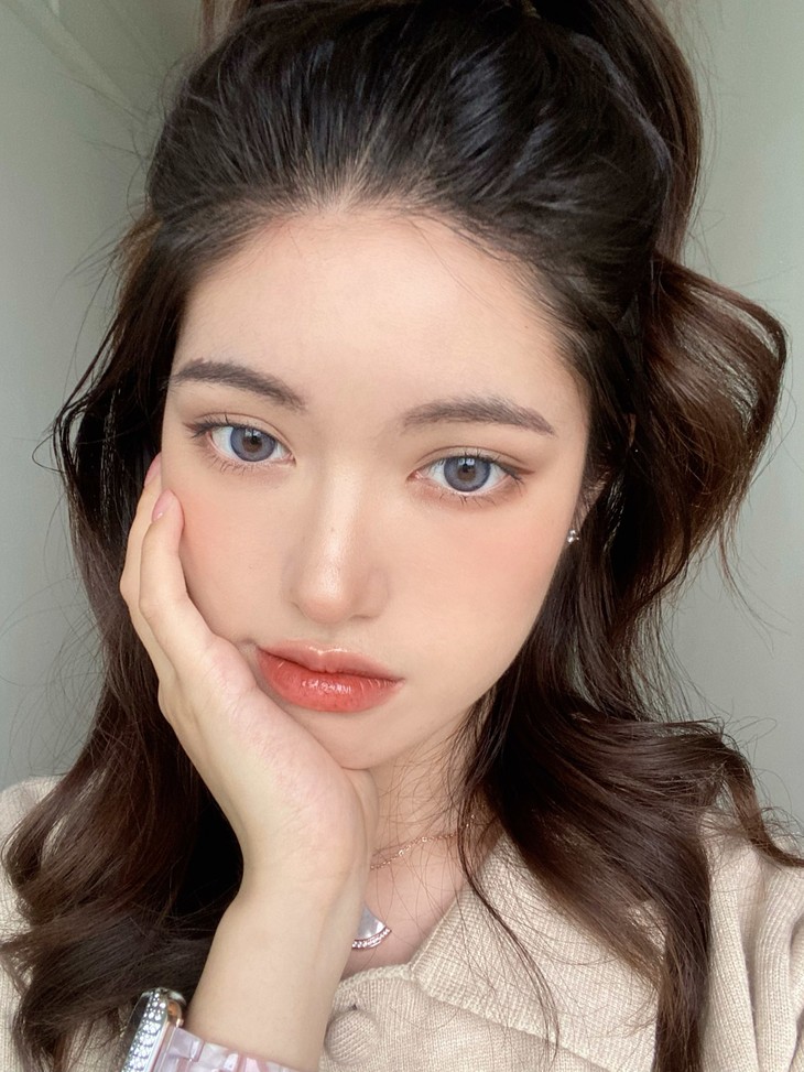 WhosCon年抛隐形眼镜 忧郁蓝调14.5mm 1副/2片-VVCON美瞳商城15