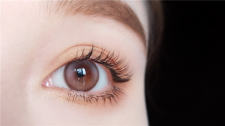 COMELYEYES年抛隐形眼镜 元气少女棕14.2mm 1副/2片-VVCON美瞳商城7