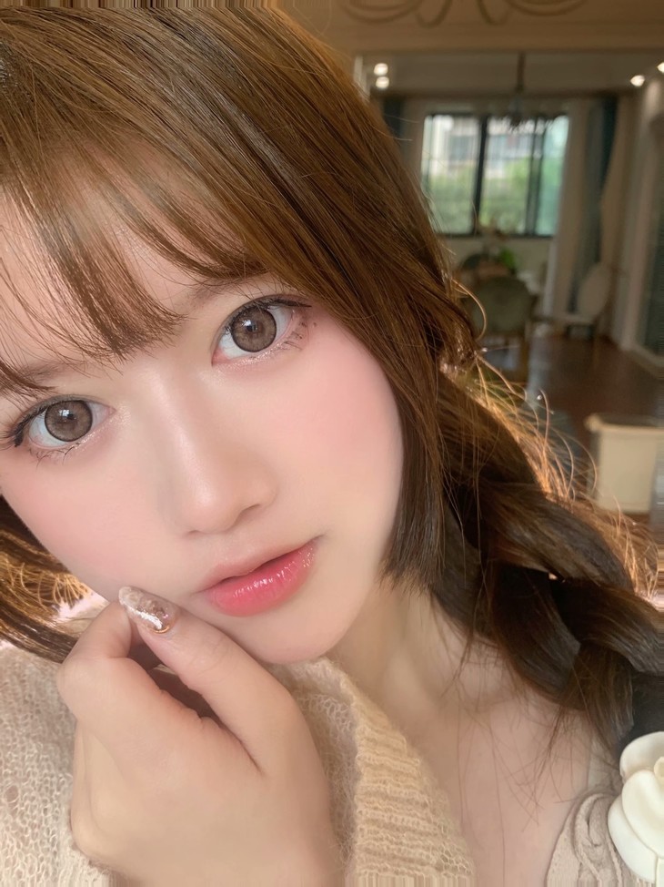 COMELYEYES年抛隐形眼镜 富家女棕14.5mm 1副/2片-VVCON美瞳网21