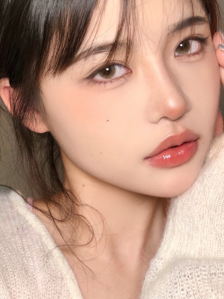 HYMORA年抛隐形眼镜 小奶杏14.0mm 1副/2片-VVCON美瞳商城12