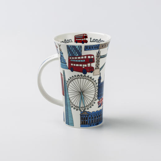 英国DUNOON丹侬峡谷型马克杯异国风情之建筑 黑色礼盒 商品图4