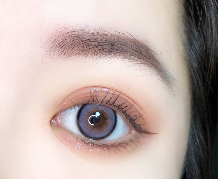 COMELYEYES年抛隐形眼镜 赵公子紫14.5mm 1副/2片-VVCON美瞳网7