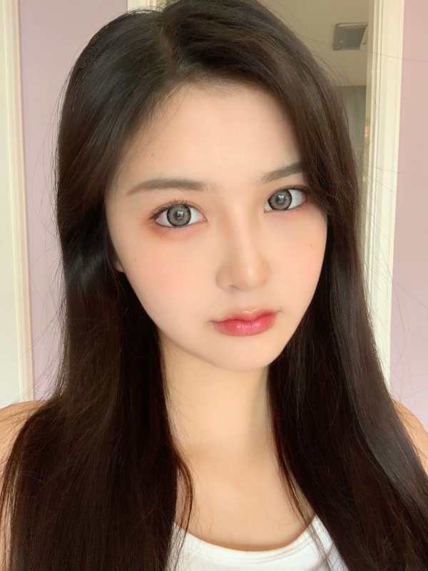SUSUGIRL半年抛隐形眼镜 奶豹灰14.5mm 1副/2片-VVCON美瞳商城11