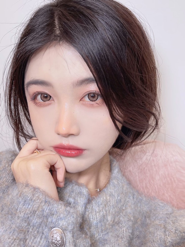 COMELYEYES年抛隐形眼镜 富家女棕14.5mm 1副/2片-VVCON美瞳网16