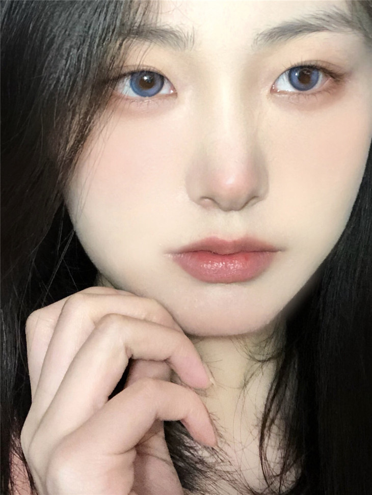 COMELYEYES年抛隐形眼镜 元气少女蓝14.2mm 1副/2片-VVCON美瞳网26