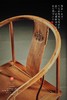 红桥红  家具严选  缅甸花梨（大果紫檀）【经眼录 螭纹开光 圈椅】 商品缩略图3