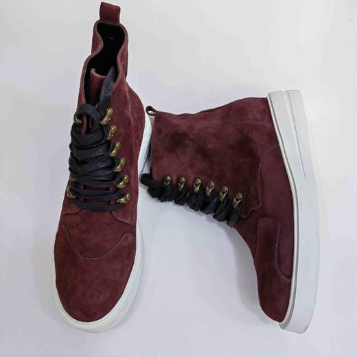 LFGJ 5418  翻毛平底高帮休闲女鞋板鞋棉鞋 商品图4