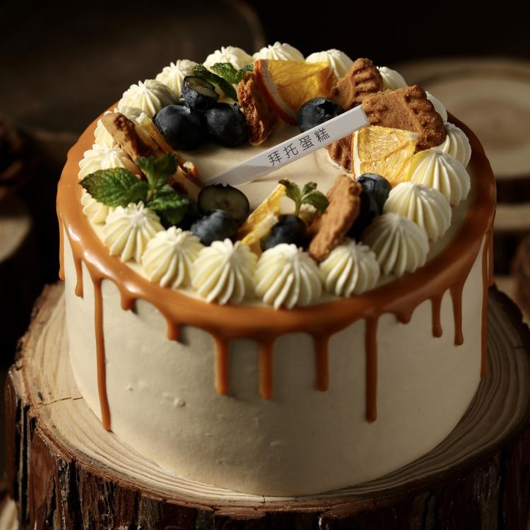 焦糖太妃奶油蛋糕