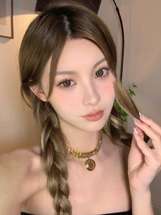 ocean girl  日抛美瞳  O-4 巧乐兹棕 直径14.5mm着色13.9mm 商品图12