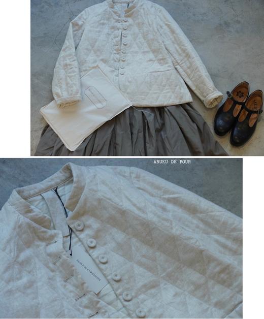 ECOLE DE CURIOSITES 经典菱格短外套 商品图8