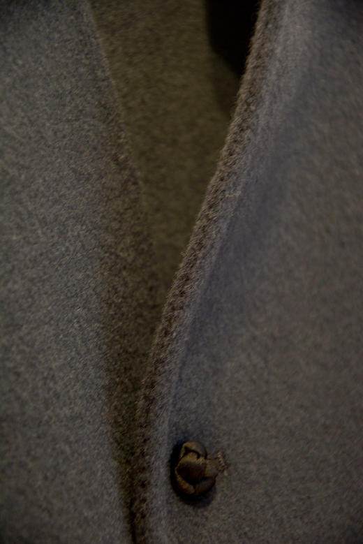 羊绒手工小开领外套 商品图7