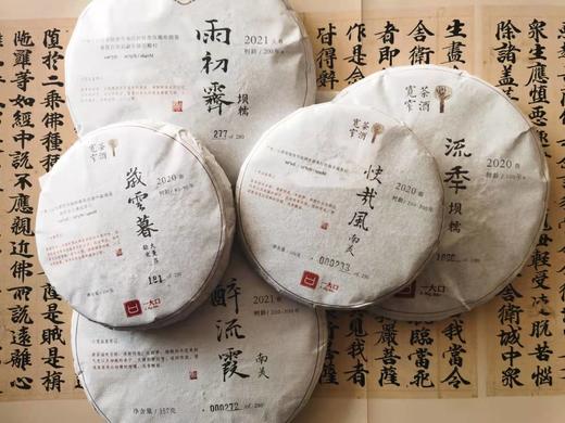 【宽茶窄酒 五款普洱生茶饼合集】一大口定制｜普洱茶套装 商品图8