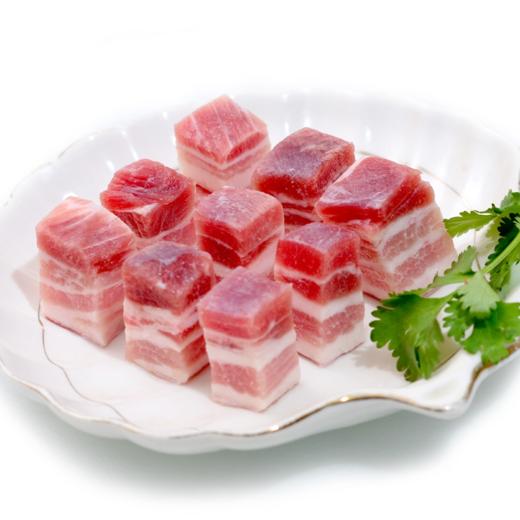 旗舰店大红门一级带皮精五花块10kg 商品图0