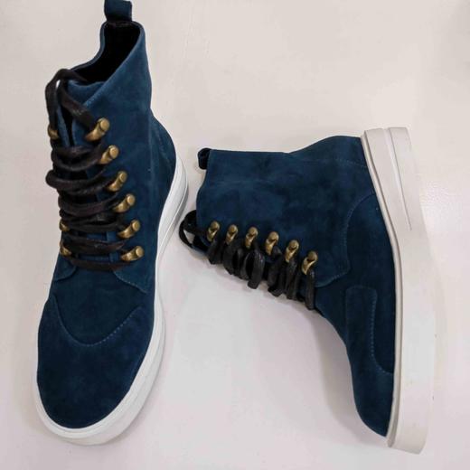 LFGJ 5418  翻毛平底高帮休闲女鞋板鞋棉鞋 商品图2