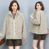 HR  YIYUN20997时尚立领抽绳下摆显瘦羊羔毛外套 商品缩略图0
