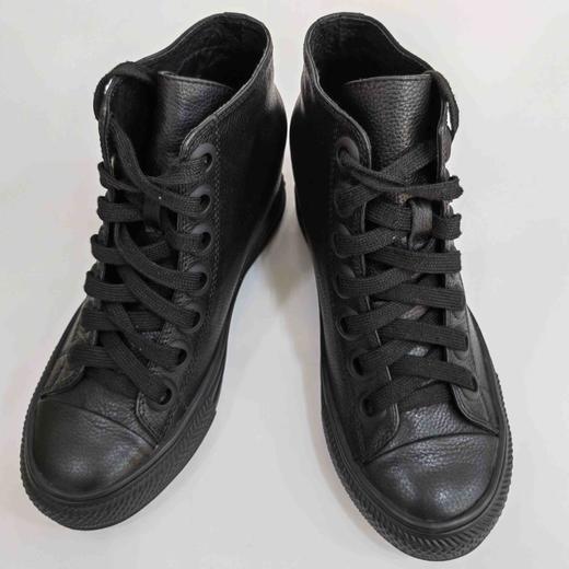 LFGJ 3902 百搭女鞋内增高厚底休闲时装小白鞋 商品图4