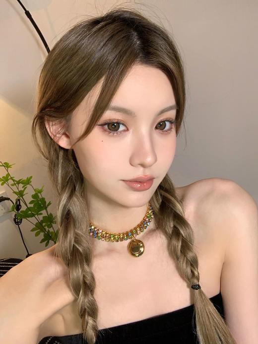 ocean girl  日抛美瞳  O-4 巧乐兹棕 直径14.5mm着色13.9mm 商品图13