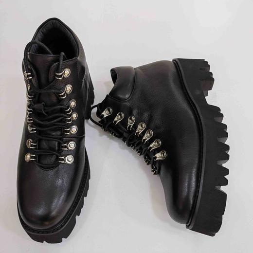 LFGJ 2801 英伦风短靴厚底靴子百搭超轻系带炸街帅气马丁靴女 商品图4