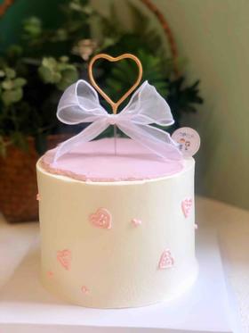 简洁奶油蛋糕 下单前请仔细阅读商品详情