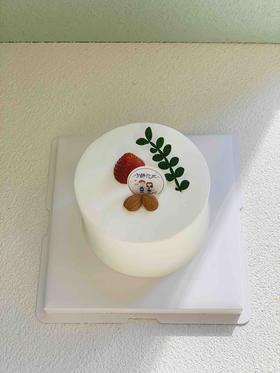 四寸简洁奶油蛋糕 下单前请仔细阅读商品详情