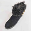 LFGJ 4706 冬季卷毛反绒皮真皮圆头厚底短靴 商品缩略图3