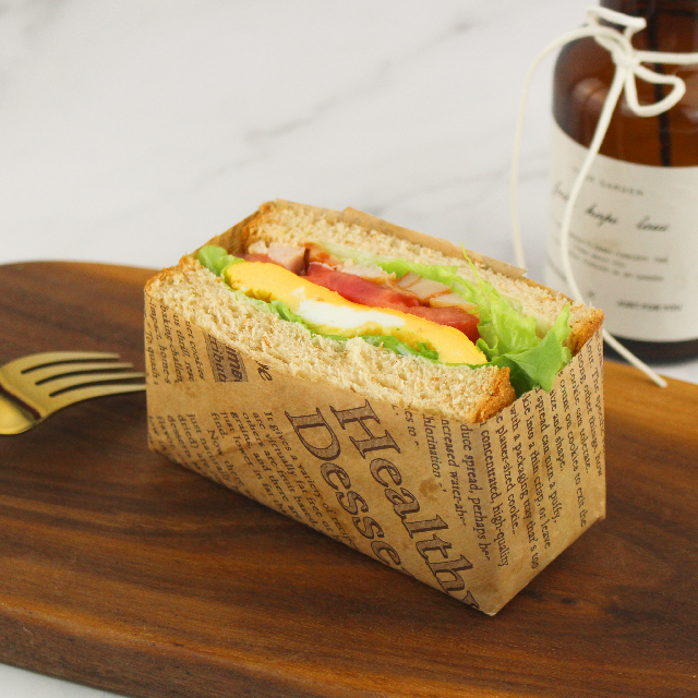 全麦熏鸡三明治