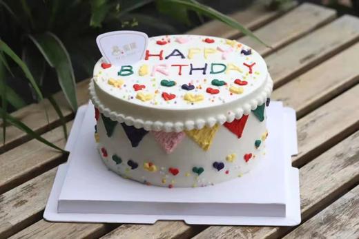 手绘五彩小旗 商品图0